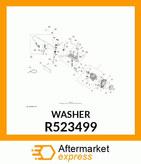 WASHER, COMBUSTION SEALING R523499