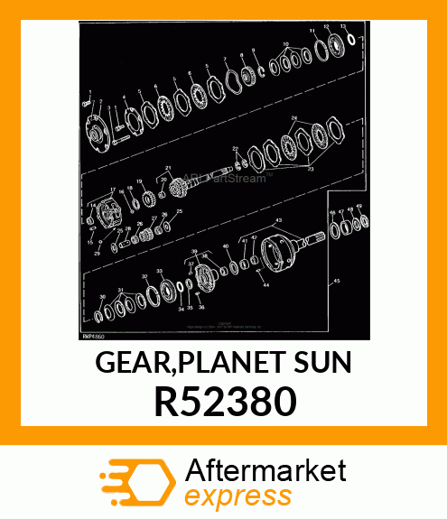 Sun Gear R52380