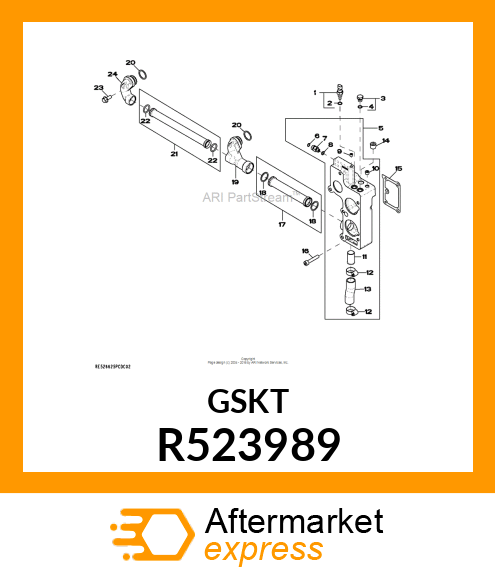 GASKET, THERMOSTATHOUSING TO CYL HE R523989