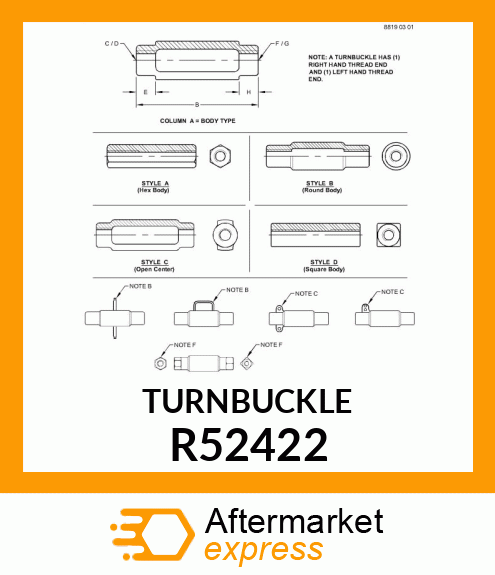 TURNBUCKLE R52422