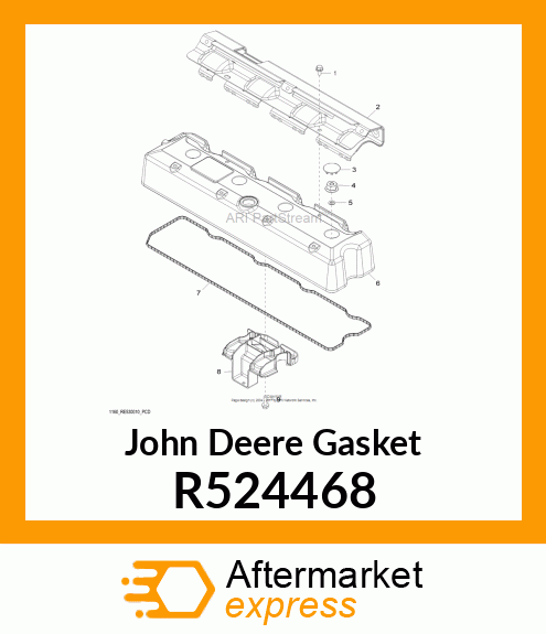 GASKET, 4 CYL ROCKER ARM COVER R524468