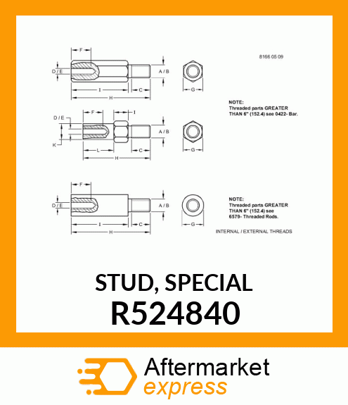 STUD, SPECIAL R524840