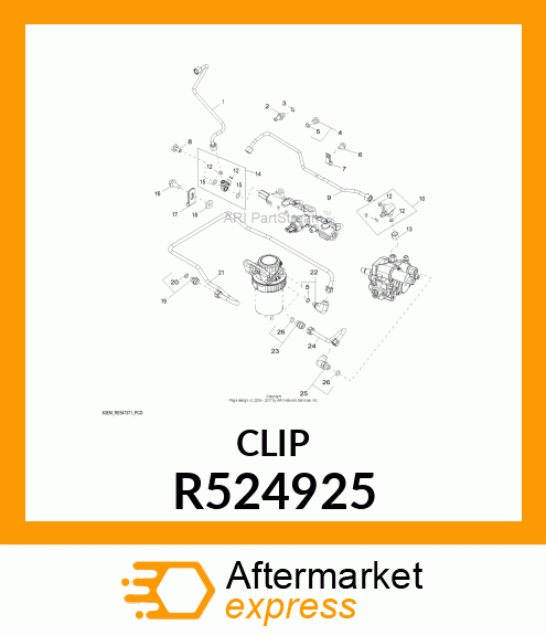 CLIP R524925