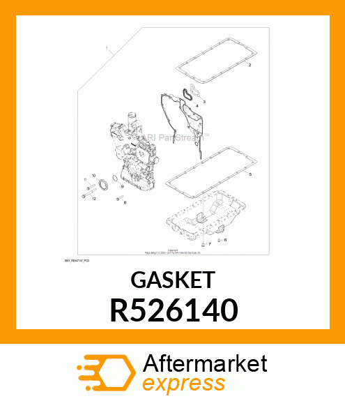 GASKET R526140