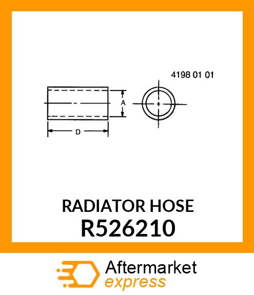 RADIATOR HOSE R526210