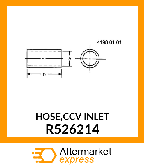 HOSE,CCV INLET R526214