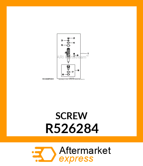 FLANGED, HEXALOBULAR R526284