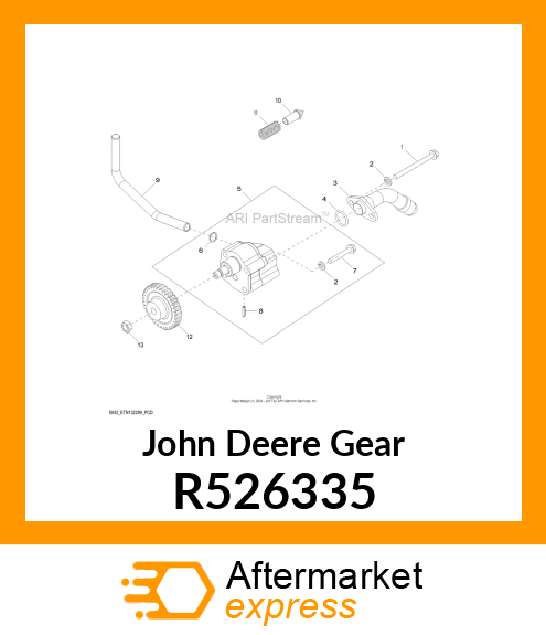 OIL PUMP, DRIVE R526335