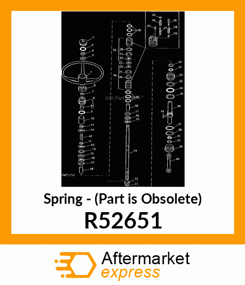 Spring - (Part is Obsolete) R52651