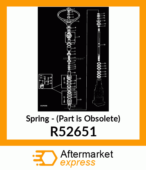 Spring - (Part is Obsolete) R52651