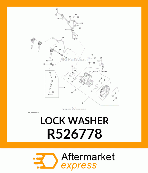 LOCK WASHER R526778