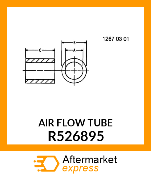 AIR FLOW TUBE R526895