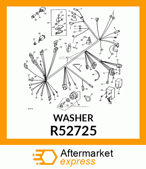 ELECTRICAL CONNECTOR ASSY, GROUND R52725