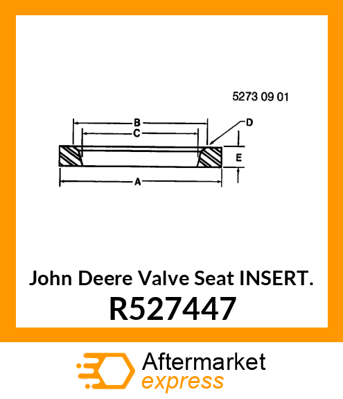 VALVE SEAT INSERT,SEMI FINISHED R527447