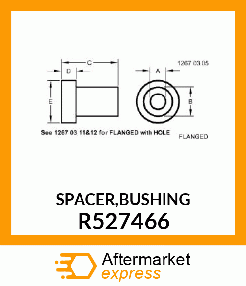 SPACER,BUSHING R527466