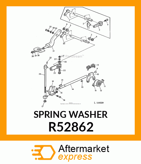 WASHER,SPRING R52862