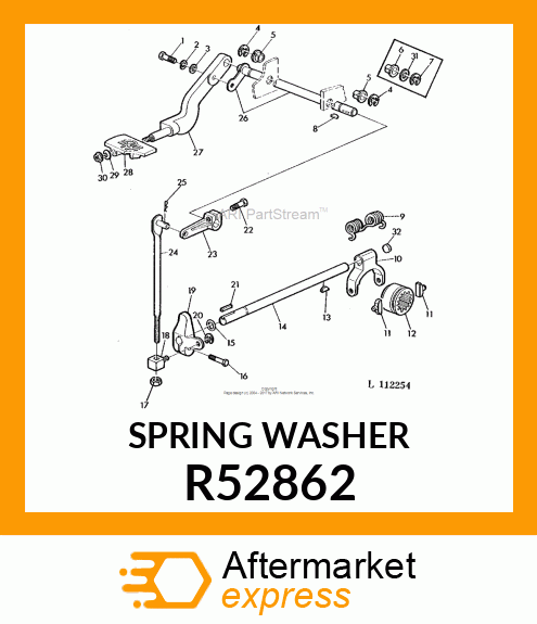 WASHER,SPRING R52862