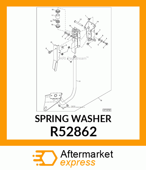 WASHER,SPRING R52862