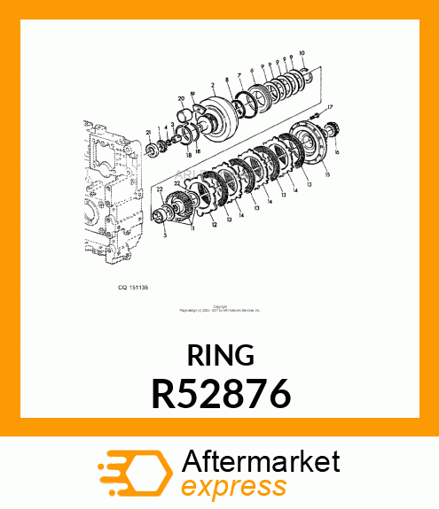 RING, RETAINING R52876