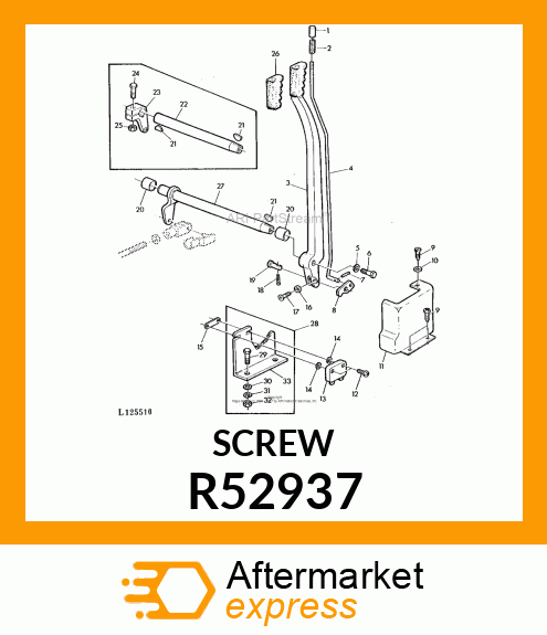 SCREW, SPECIAL TAPPING R52937