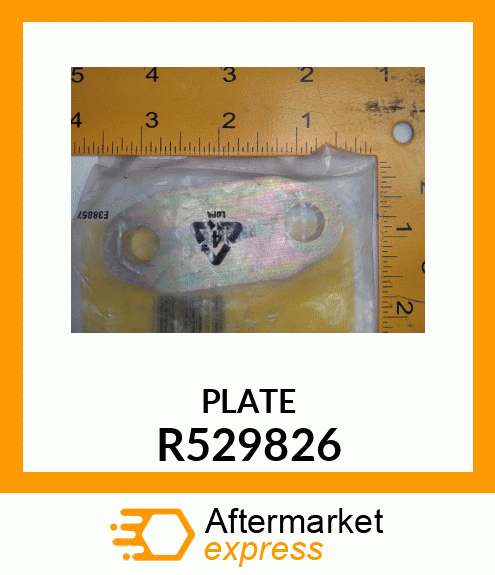 PLATE,TURBO OIL DRAIN BACK R529826