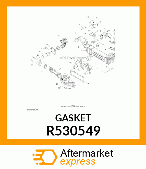 GASKET,INTAKE MANIFOLD R530549