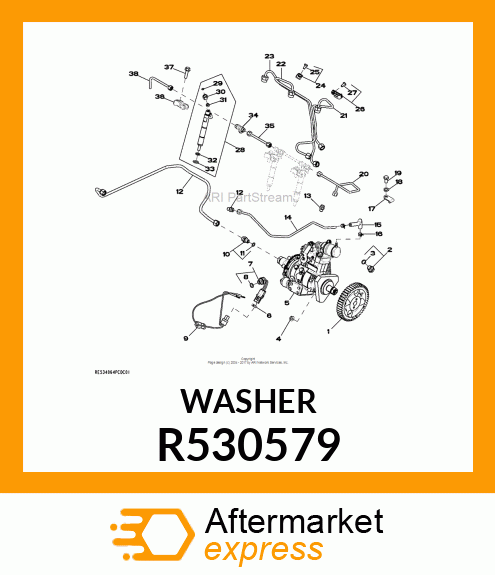 WASHER,SEALING R530579