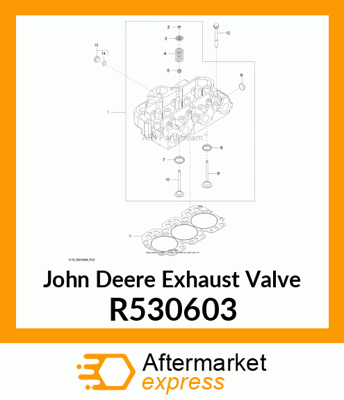 EXHAUST VALVE R530603