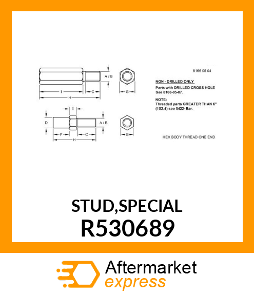 STUD,SPECIAL R530689