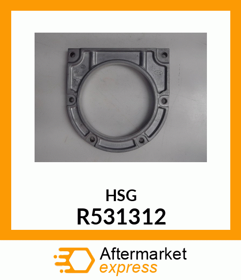 HOUSING, CRANKSHAFT OIL SEAL R531312