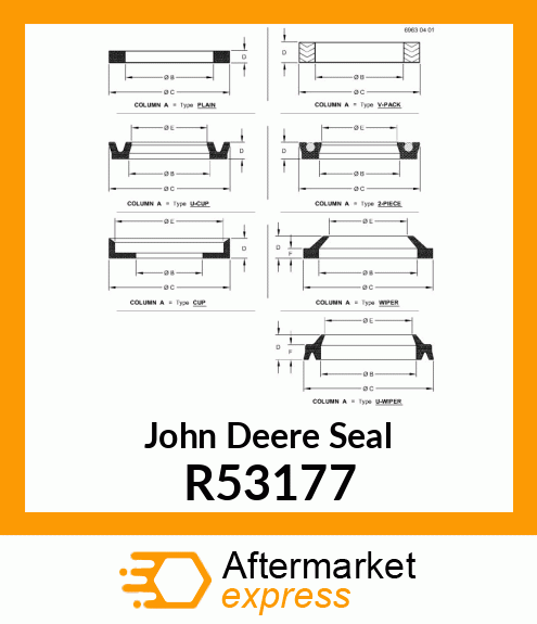 SEAL, PACKING R53177