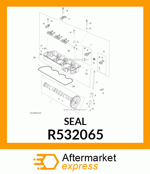 GASKET,ROCKER CARRIER R532065