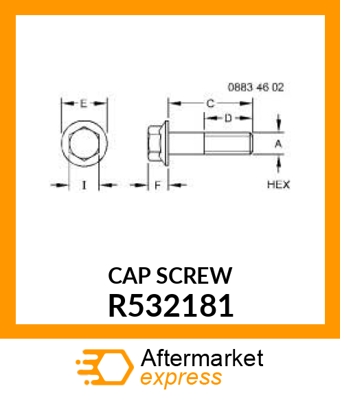 CAP SCREW R532181