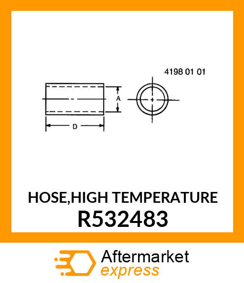 HOSE,HIGH TEMPERATURE R532483