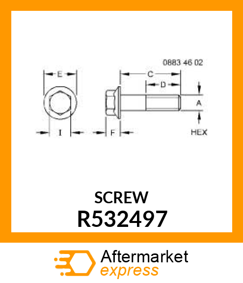 CAP SCREW R532497