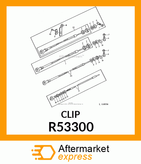 CLIP R53300