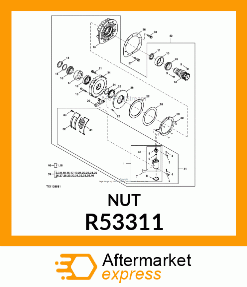 NUT,JAM R53311