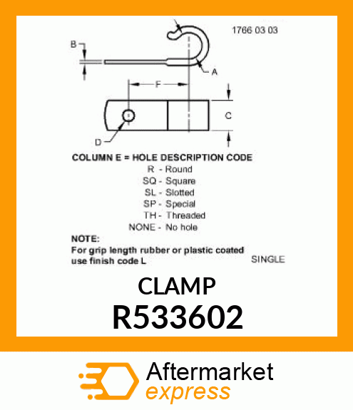 CLAMP R533602