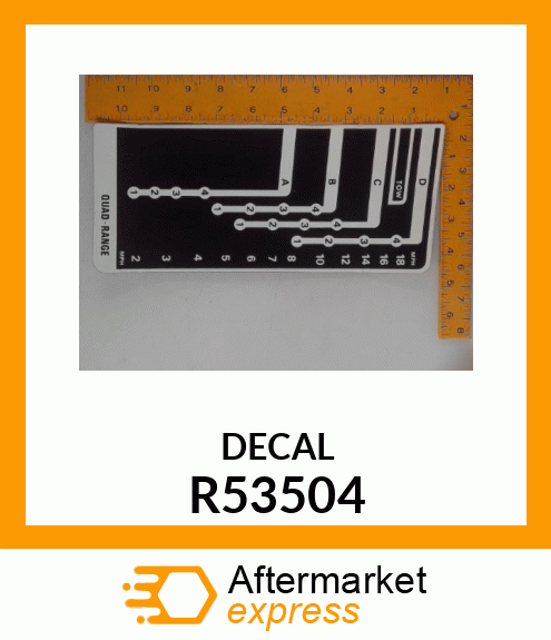 DECAL R53504