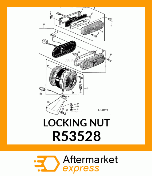 NUT,SPRING R53528