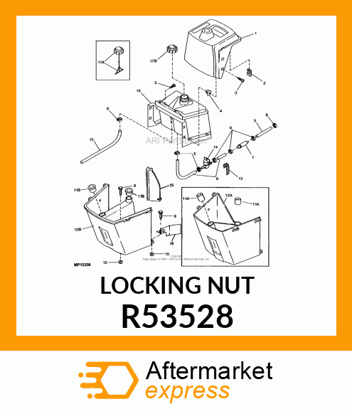 NUT,SPRING R53528