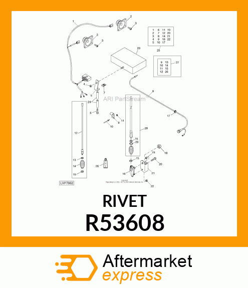 RIVET,BLIND R53608