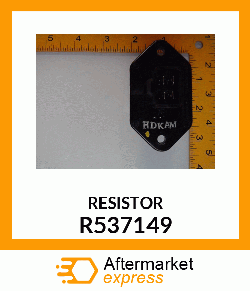 RESISTOR, RESISTOR W/ HEAT SINKS R537149