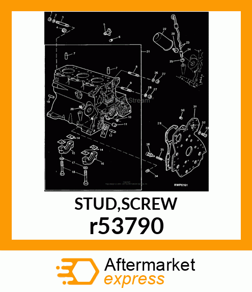 STUD,SCREW r53790