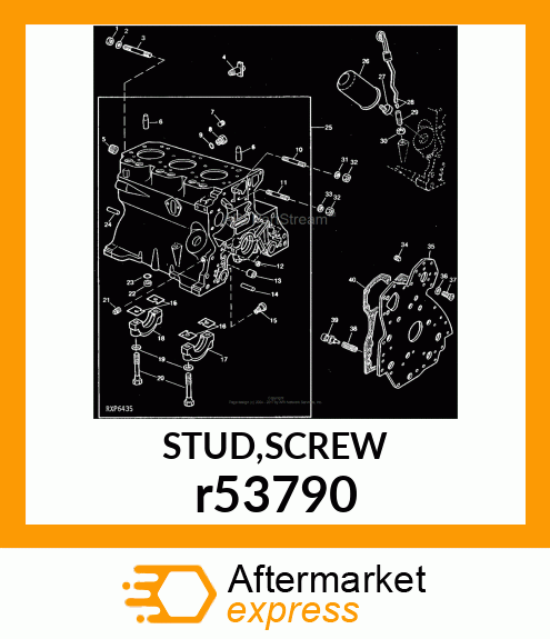 STUD,SCREW r53790