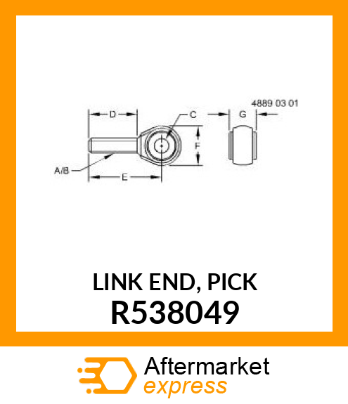 LINK END, PICK R538049