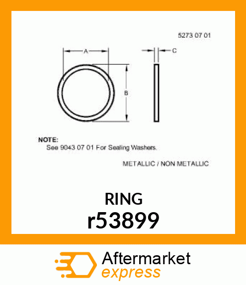 RING, SEALING r53899