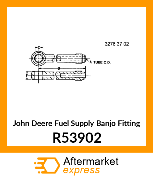 CONNECTOR, BANJO R53902