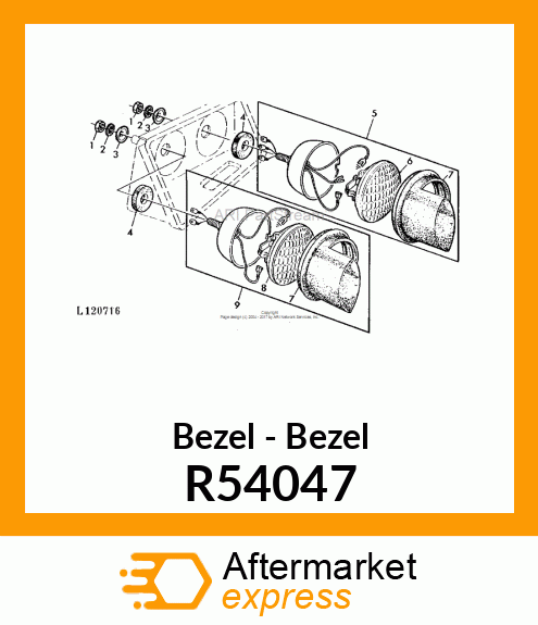 Bezel - Bezel R54047