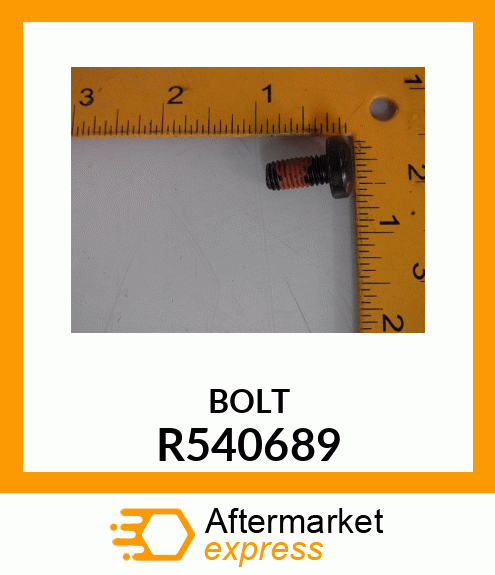 BOLT R540689